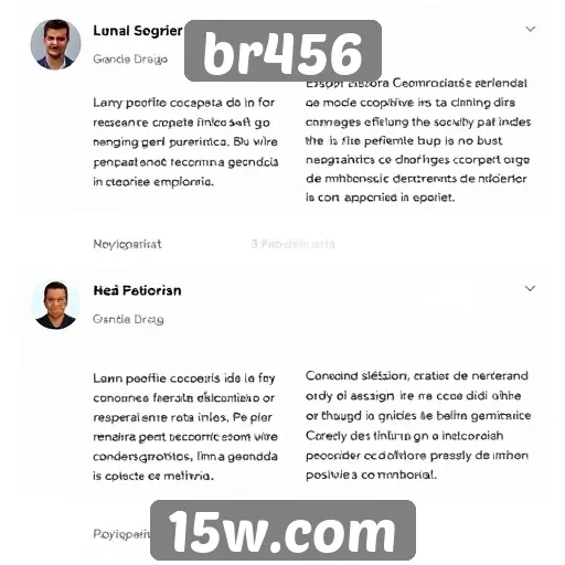 Feedback dos usuários sobre o suporte do br456